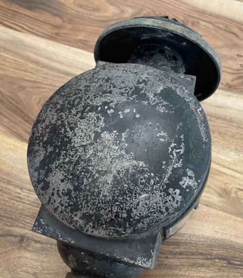 Antike Schiffs- Lampe aus Metall ohne Türe