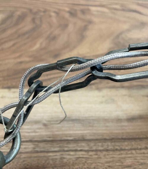 Handgemachte Hängelampe aus Metall