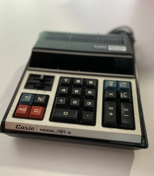 Casio 121-S Vintage Taschenrechner