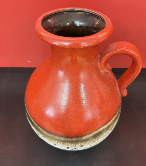 Vintage Vase / Krug aus Ton