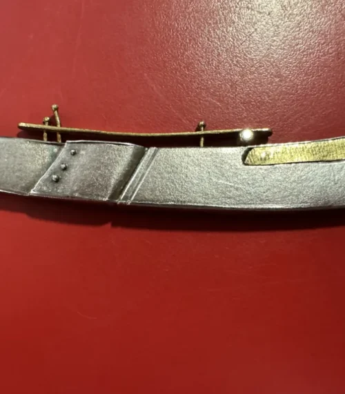 Silber 925 Brosche mit einem eingefassten Zirkonia Steinchen