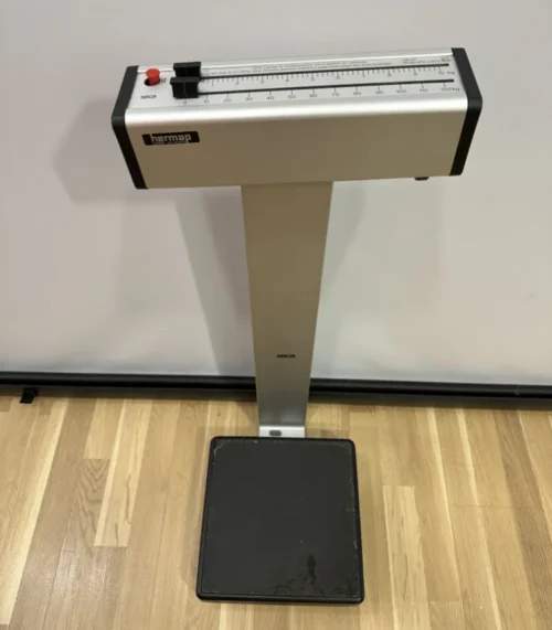 Vintage Personenwaage / Säulenwaage Seca Modell 713