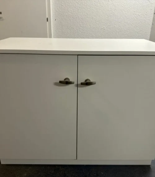 Schuhschrank / Schuhkommode in weiss