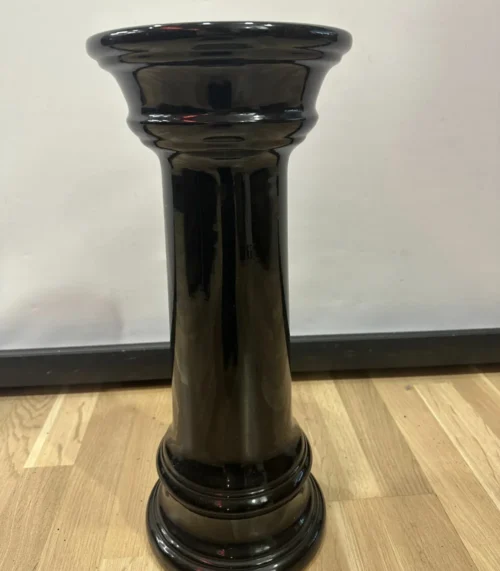 Säule/ Sockel/ Blumenständer in schwarz