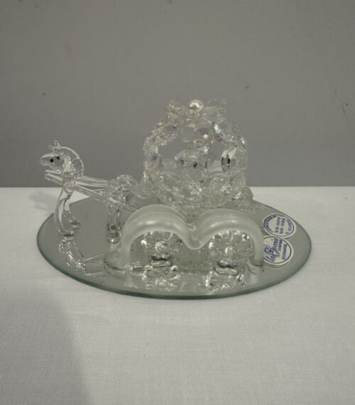 Kutsche swarovski in weiss