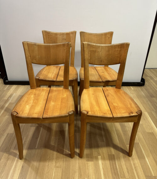 4er Set Team 7 Holzstühle