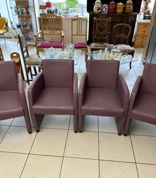 4er Set hochwertige Cocktailsessel von Mobitec Belgien