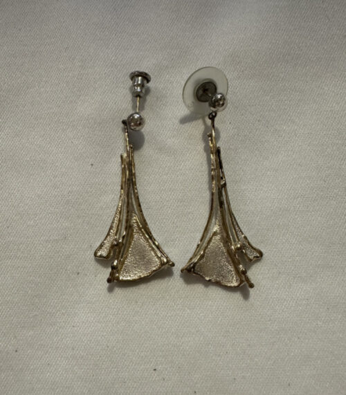 Floral Vintage Ohrringe - Eleganter Ohrschmuck mit organischem Design