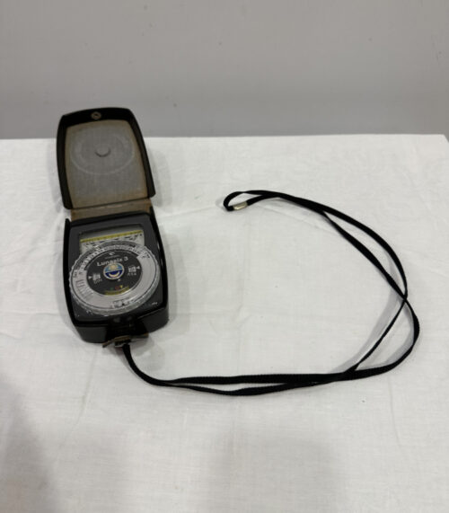 Gossen Lunasix 3 Belichtungsmesser - Präzises Vintage-Messgerät mit Ledertasche