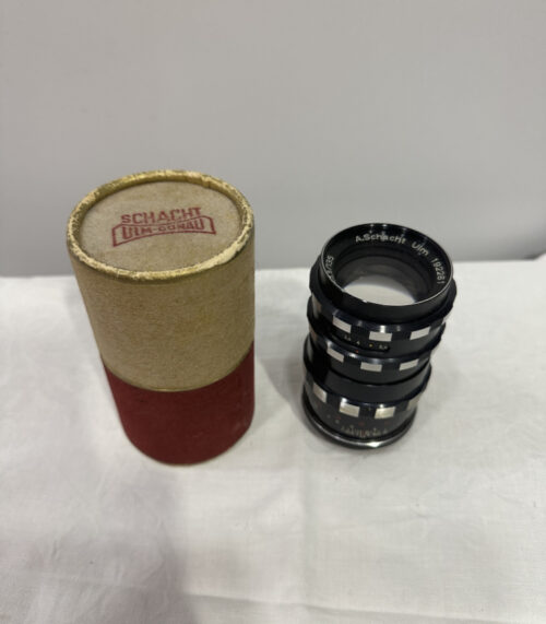 A. Schacht Ulm Travenar 135mm f/3.5 Objektiv – Vintage-Klassiker mit Originalverpackung
