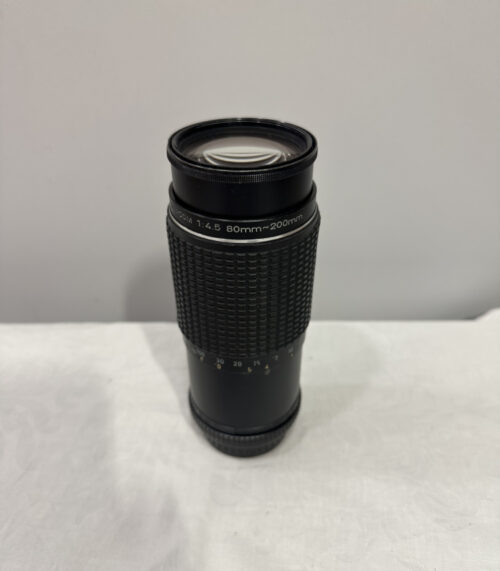 SMC Pentax-M Zoomobjektiv 80–200mm – Vielseitige Telebrennweite für analoge Kameras