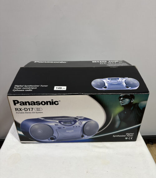 Panasonic RX-D17 – Tragbares Stereo CD-System in OVP (Neuverpackt)