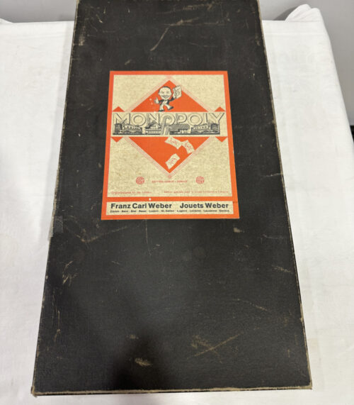 Vintage Monopoly Schweiz – Edition Carlit Zürich für Franz Carl Weber ca. 1940er-Jahre