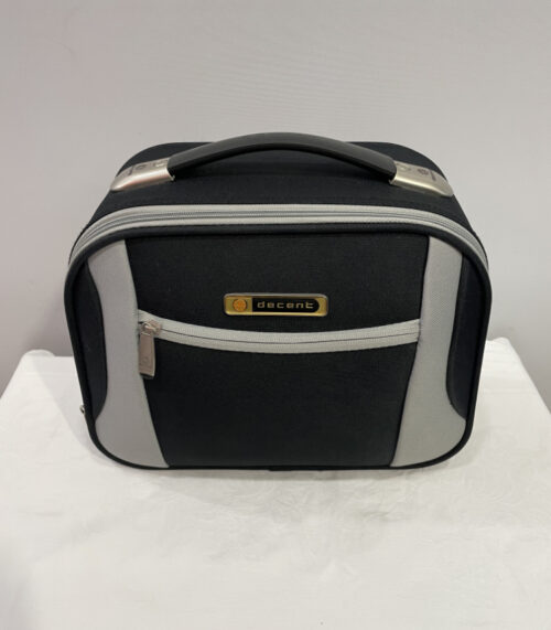 Kleine Reisetasche von Decent – Schwarz-Grau mit Griff
