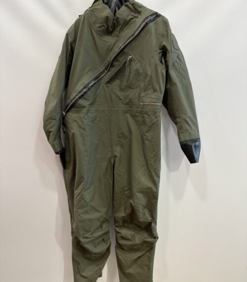 Original Bundeswehr ABC-Schutzanzug – Vintage Ganzkörperanzug mit Gummiversiegelung