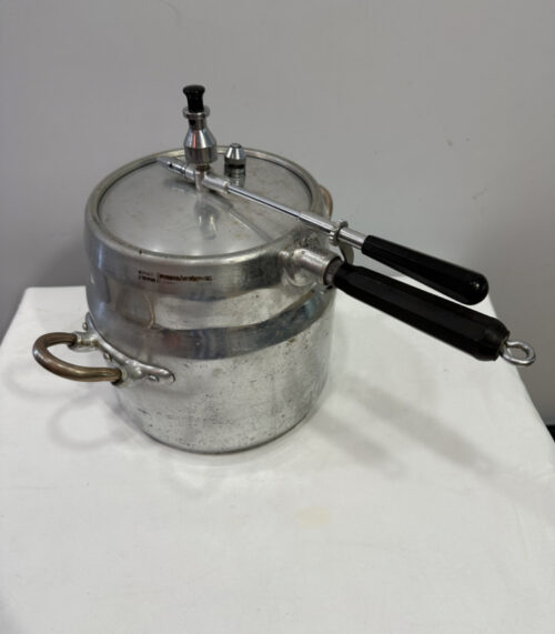 Vintage Dampfkochtopf / Schnellkochtopf aus Aluminium von Grossenbacher – Schweizer Qualität