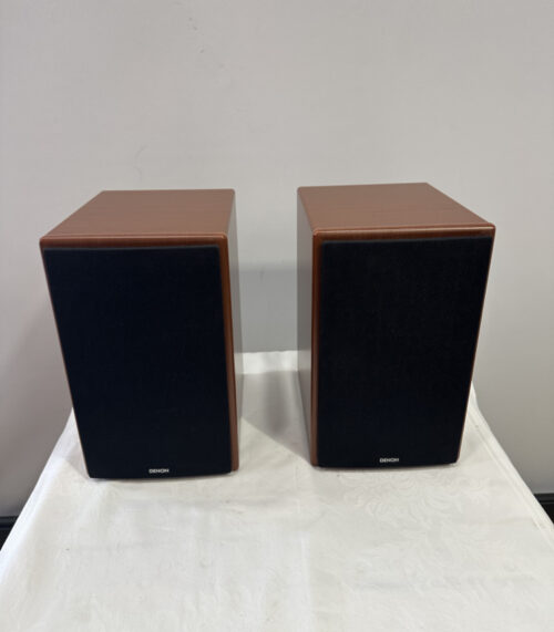 Denon Regallautsprecher SC-F107 – Kompaktes Stereo-HiFi-Set in Holzoptik