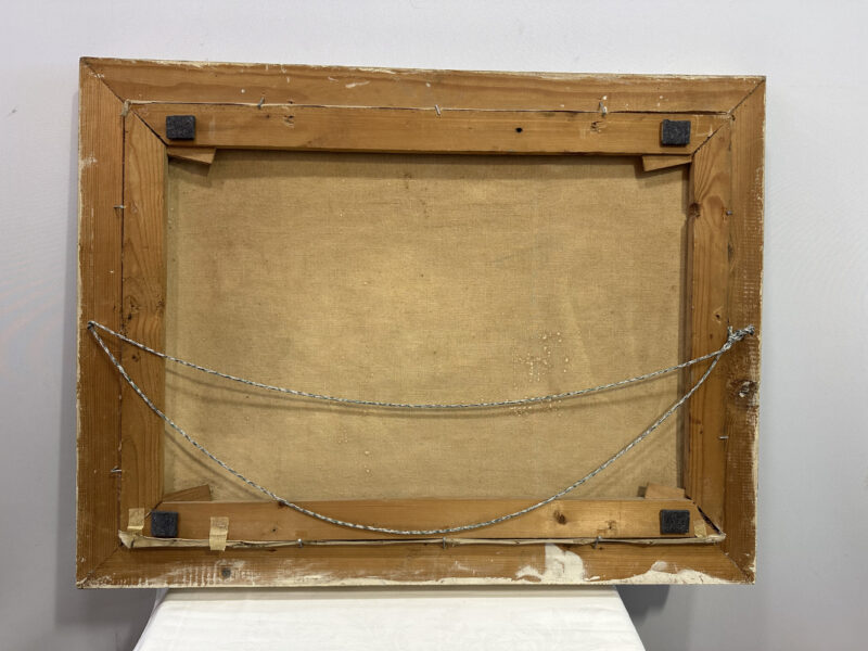 Herbstliches Gemälde mit Schwänen – signiert Fritz Meyer, 84 x 65 cm - Image 8