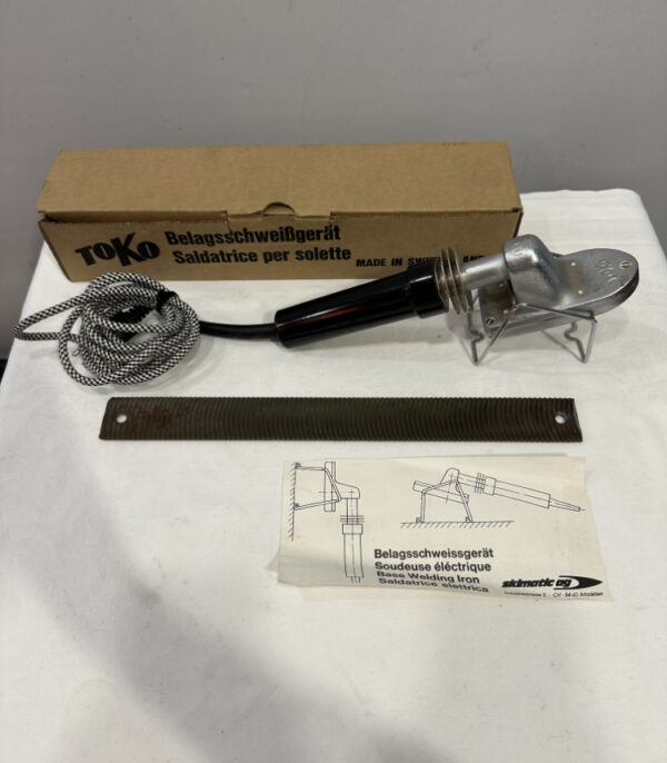 Elektrisches TOKO Belagsschweissgerät – mit Originalverpackung und Zubehör