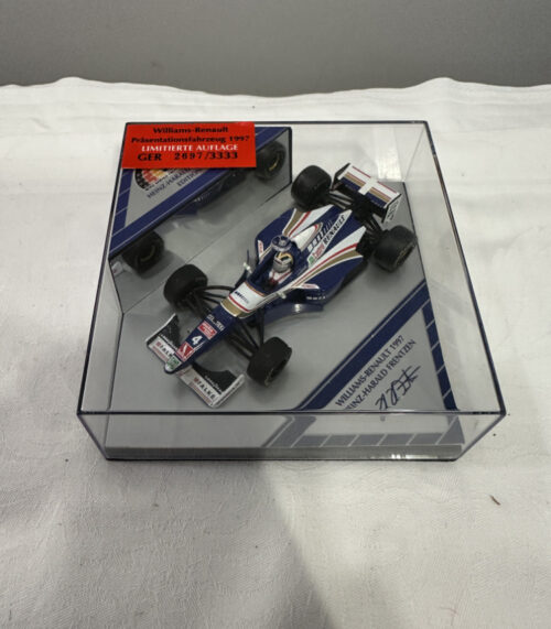 Williams-Renault Formel-1 Modellauto 1997 – Heinz-Harald Frentzen Edition im Sammlercase
