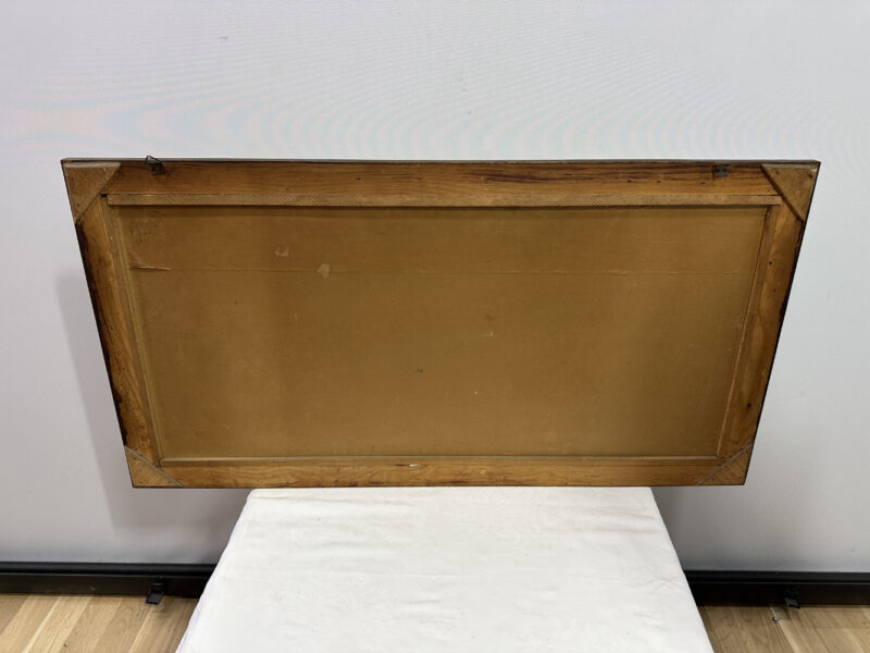 Jesusbild mit goldener Aureole – im Craquelé-Rahmen mit spirituellem Tiefgang, 88 x 46cm - Image 6