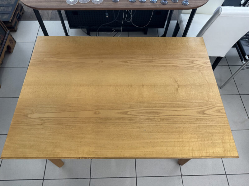 Massiver Holztisch aus Eschenholz mit Schublade - Image 5