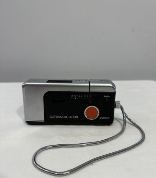 Vintage Kompaktkamera AGFAMATIC 4008 tele pocket – mit Sensor-Auslöser und Teleobjektiv