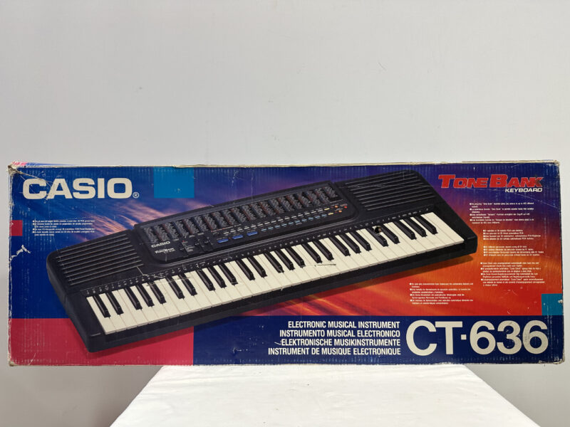 Casio CT-636 Keyboard – 465 Sounds, Tone Bank Serie mit Netzteil - Image 9