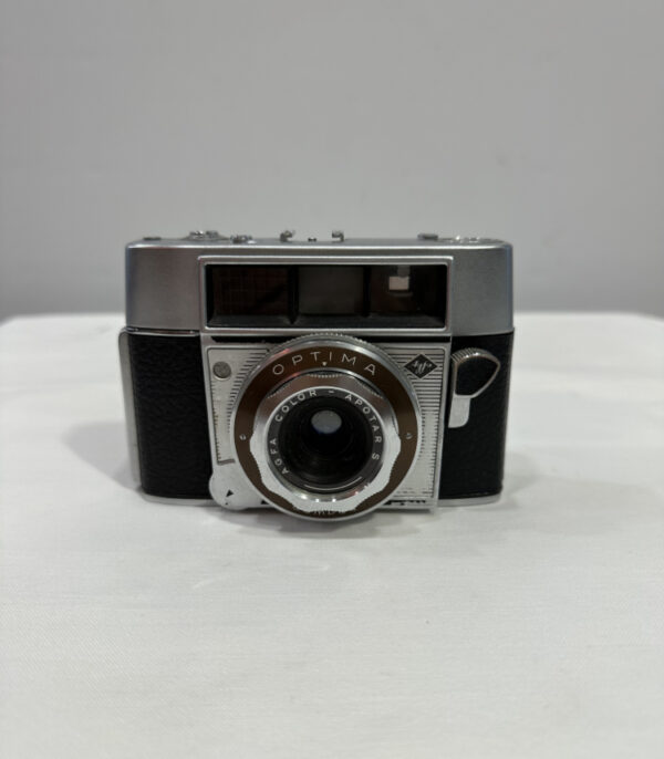 Agfa Optima mit Agfa Color-Apotar Kompaktkamera aus den 60er Jahren