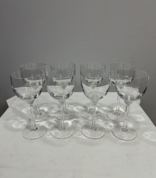 8er-Set Villeroy & Boch Octavie Rotweingläser – Kristallgläser mit Facettenschliff