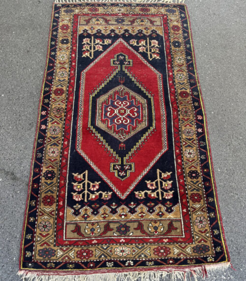 Türkischer Kars Läufer – Handgeknüpfter Wollteppich 200 x 102 cm