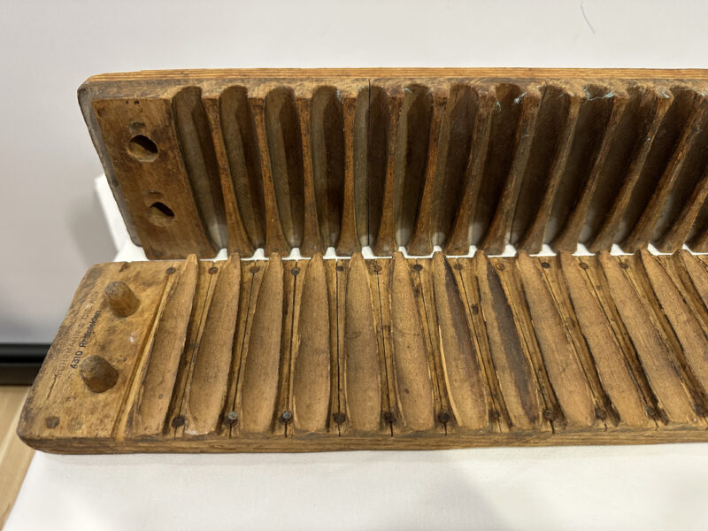 Antike Zigarrenform aus Holz Modellform für 20 Cigarren - Image 8