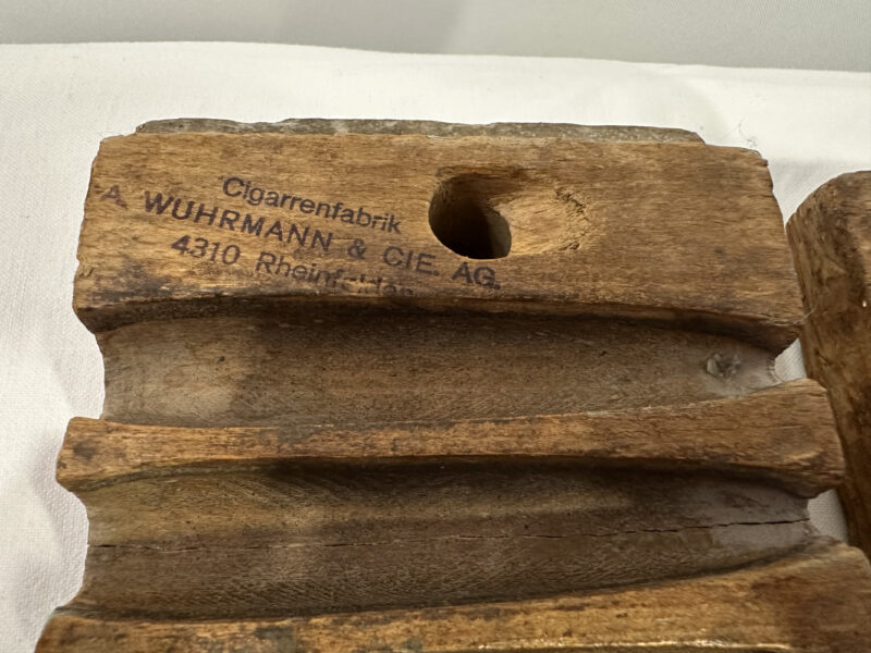 Antike Zigarrenform aus Holz Modellform für 20 Cigarren - Image 6