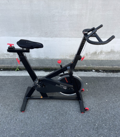 Domyos Biking 100 Indoor Bike – Fitness Heimtrainer mit 12 kg Schwungscheibe