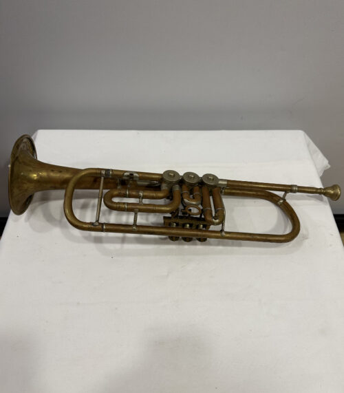 Flügelhorn von M. Wolf Frauenfeld, originales Schweizer Blasinstrument mit Charakter