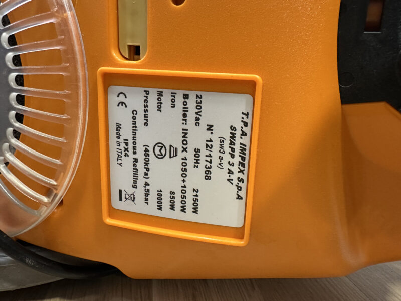 Top-Clean Exclusiv Dampfsauger SWAPP 3.4V Komplettset mit Zubehör - Image 3