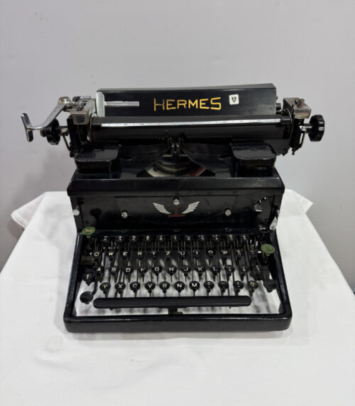 Vintage Hermes Schreibmaschine von Paillard – Schweiz, frühes 20. Jahrhundert