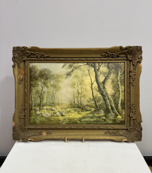 Landschaftsölgemälde von Charles Van Niekerk, 59 x 43 cm