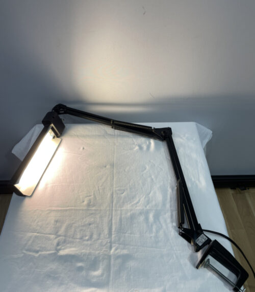 LED Arbeitsleuchte mit Federarm Modell LEDU Typ 610, Made in Sweden