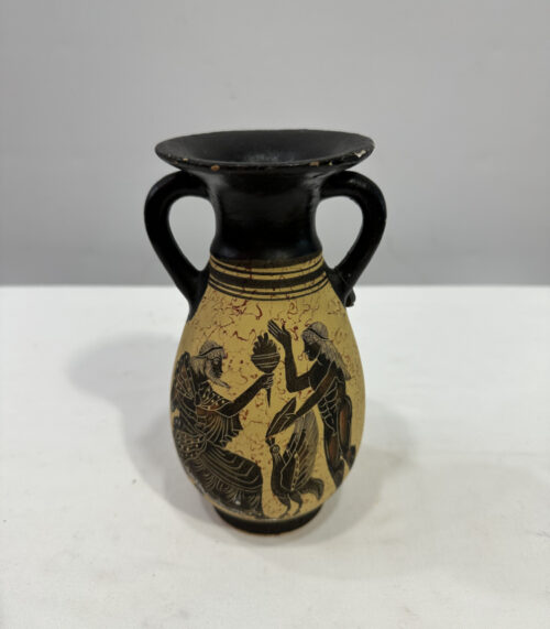 Handbemalte Amphora, Replik der klassischen griechischen Vasenmalerei
