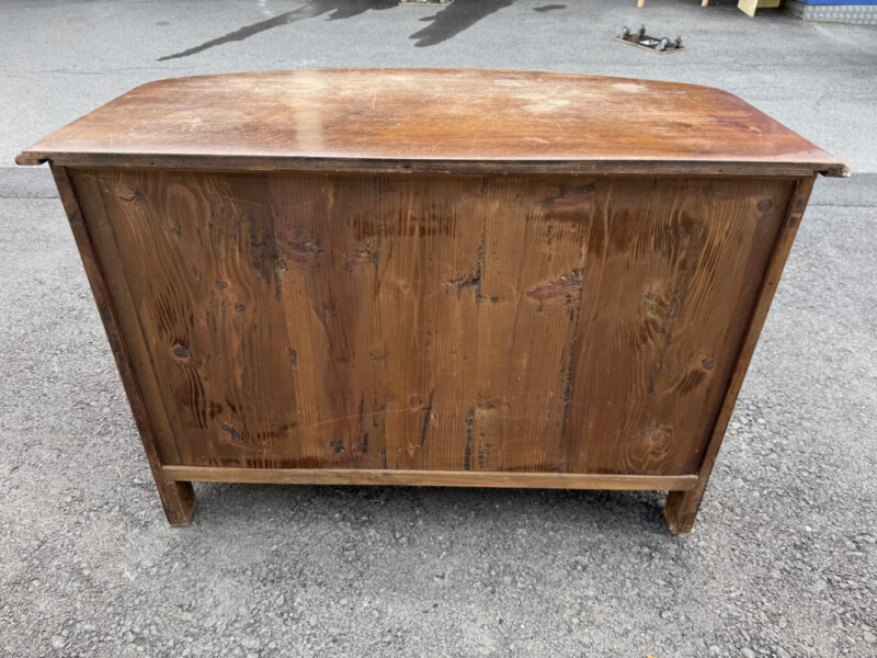 Antike Biedermeier Kommode aus massivem Nussbaumholz um 1850 - Image 11