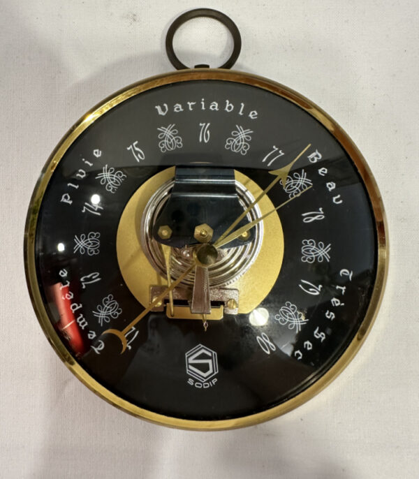 SODIP Barometer im Messingrahmen Französischer Stil
