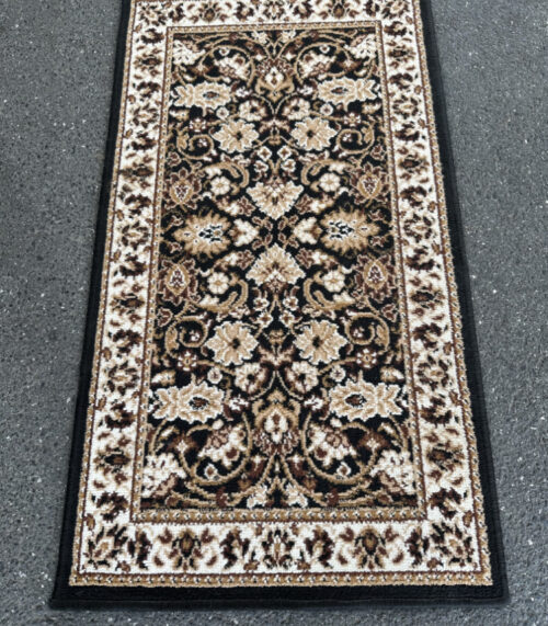 Orientteppich mit floralem Bordürenmuster 110 x 61 cm