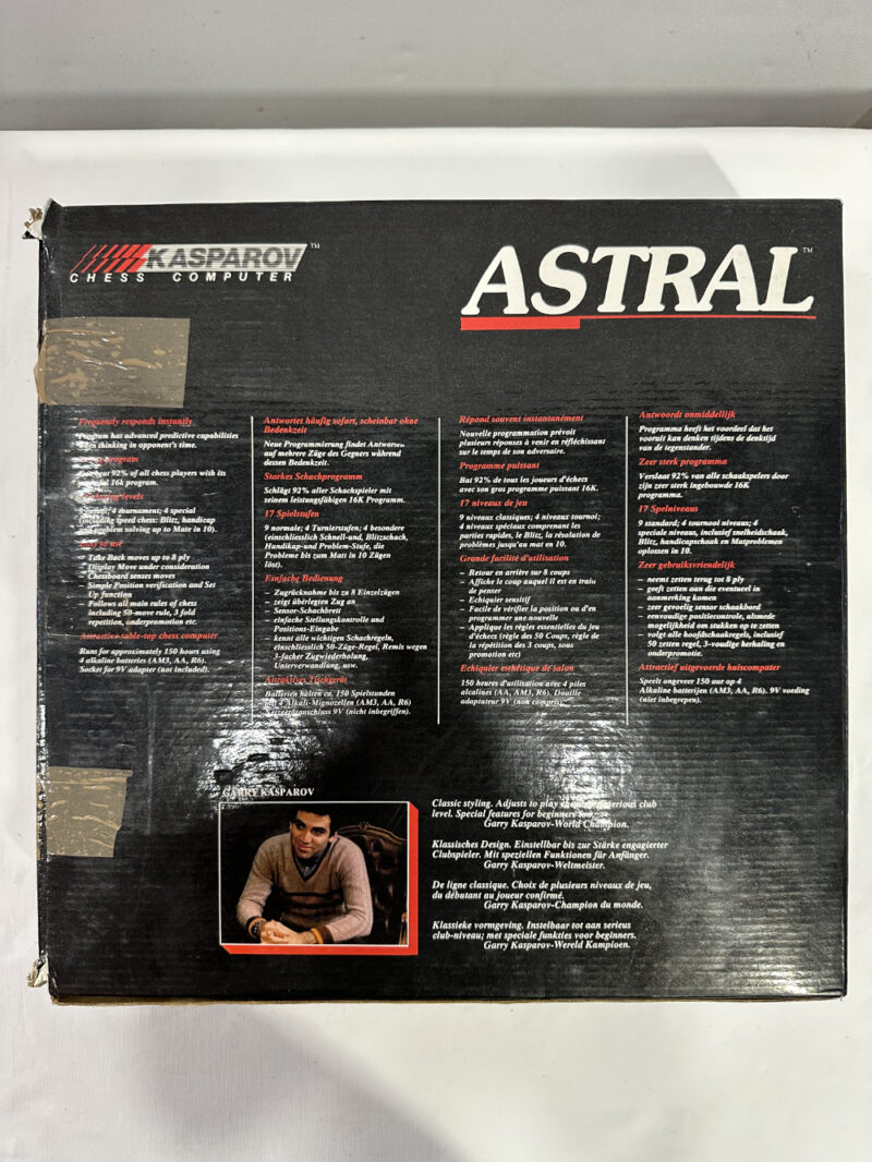 Vintage Kasparov Schachcomputer SciSys Astral – Modell 410 - Image 8