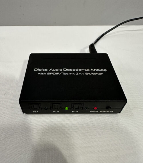 Digital Audio Decoder zu Analog, Speaka Professional