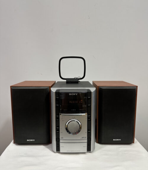 Sony Micro Hi-Fi System CMT-GS10 mit Lautsprechern und Antenne