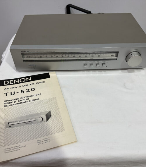 Denon AM/FM Tuner TU-520 – Made in Japan