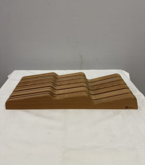 Breka Messerblock aus massivem Buchenholz