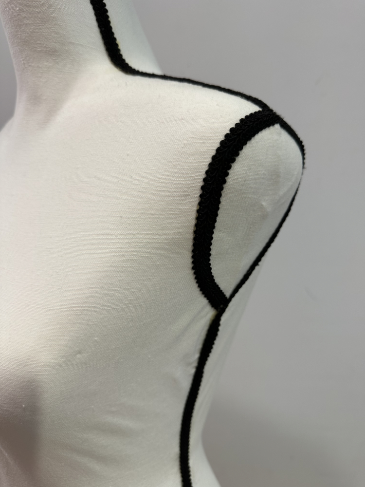 Schneiderpuppe auf Holzfuss mit verstellbarer Höhe – Bild 5