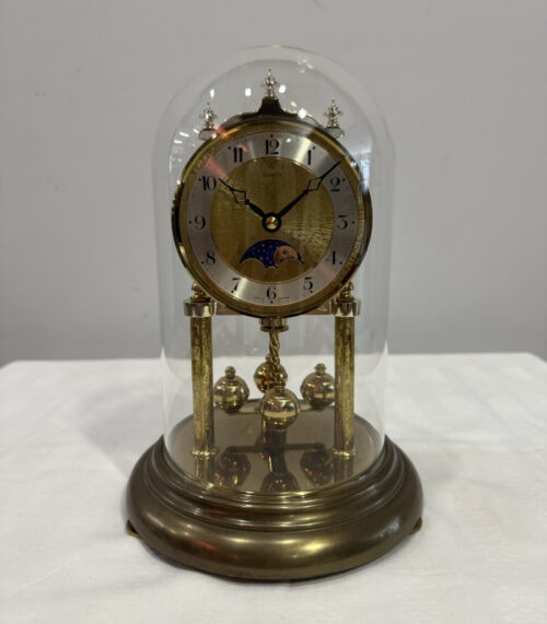 Vintage Drehpendeluhr mit Mondphase – West Germany